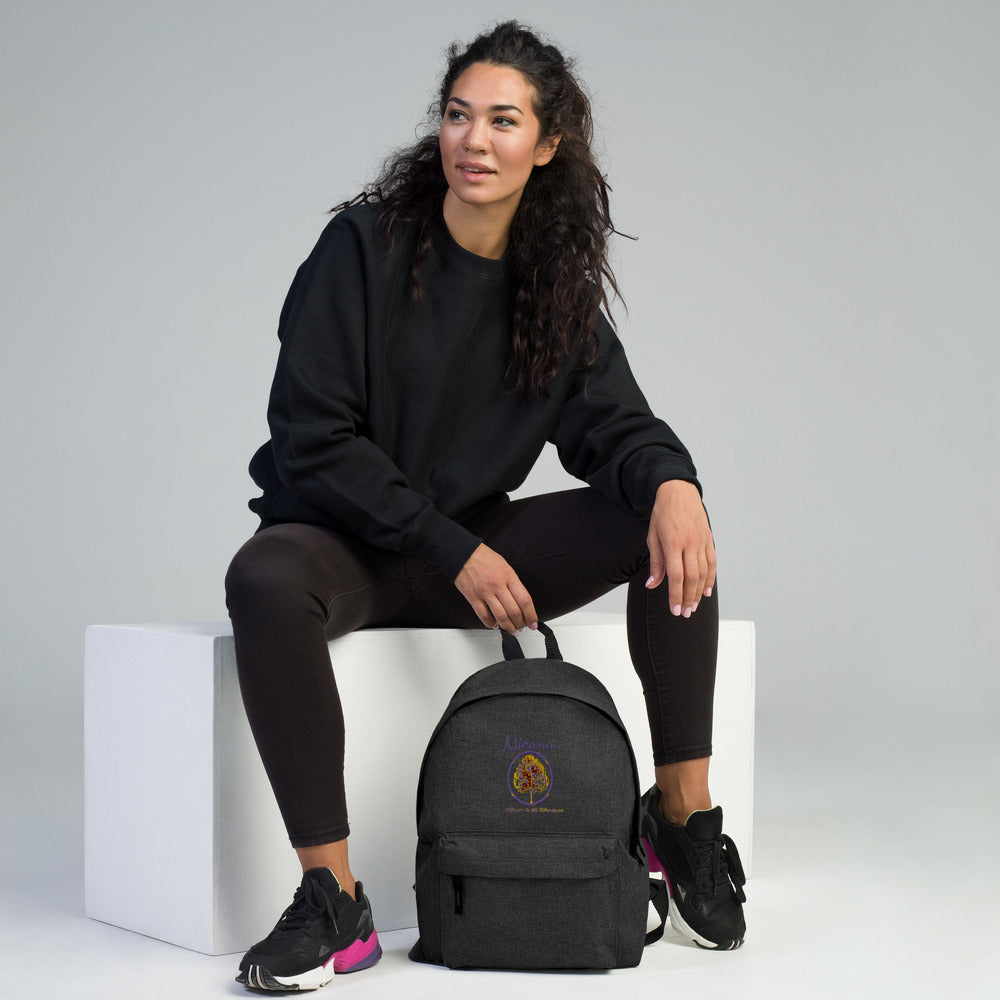Rooted in greatness Embroidered Backpack
