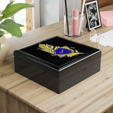 Cargar imagen en el visor de la galería, Nicana Gold Feather Jewelry Box
