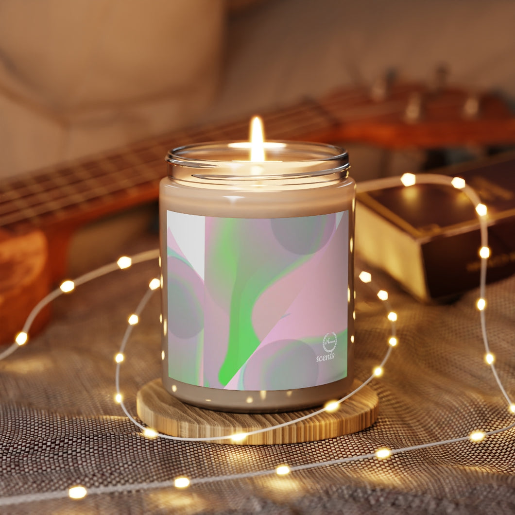 Nicana Rosa y Verde Scented Candle, 9oz