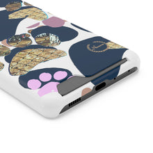 将图片加载到图库查看器，Nicana Paw on paws Phone Case With Card Holder

