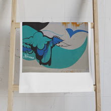 Cargar imagen en el visor de la galería, Nicana Graffiti White Hand Towel
