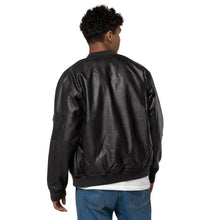 将图片加载到图库查看器，Nicana Signature Leather Bomber Jacket
