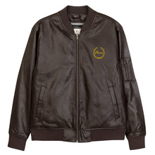将图片加载到图库查看器，Nicana Signature Leather Bomber Jacket
