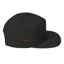 将图片加载到图库查看器，Nicana Red Letterman Flat Bill Cap
