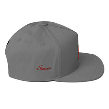 将图片加载到图库查看器，Nicana Red Letterman Flat Bill Cap
