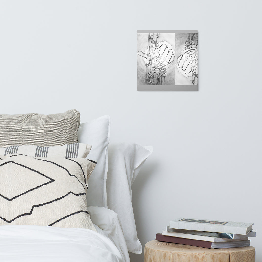 Nicana Sax life Metal prints