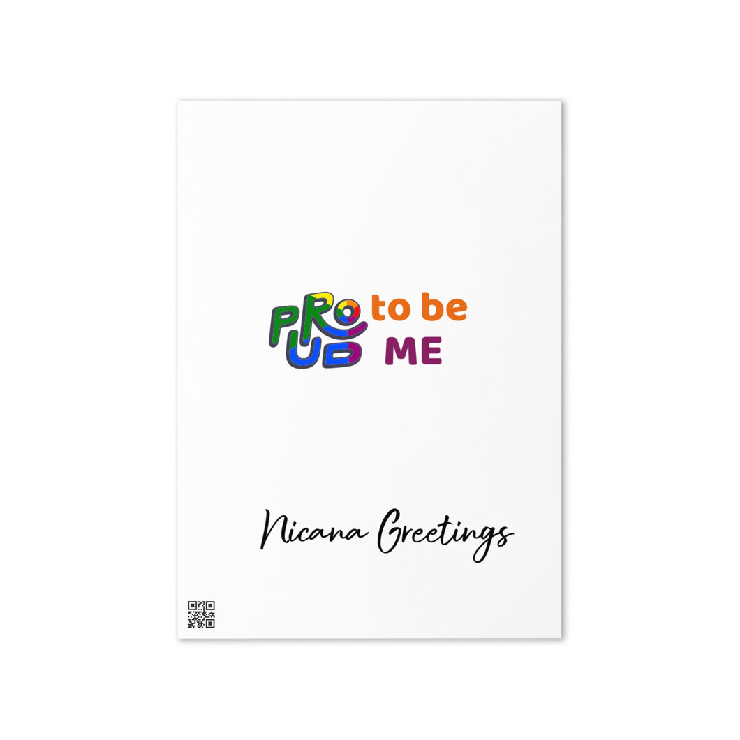 Nicana Pride Greeting card