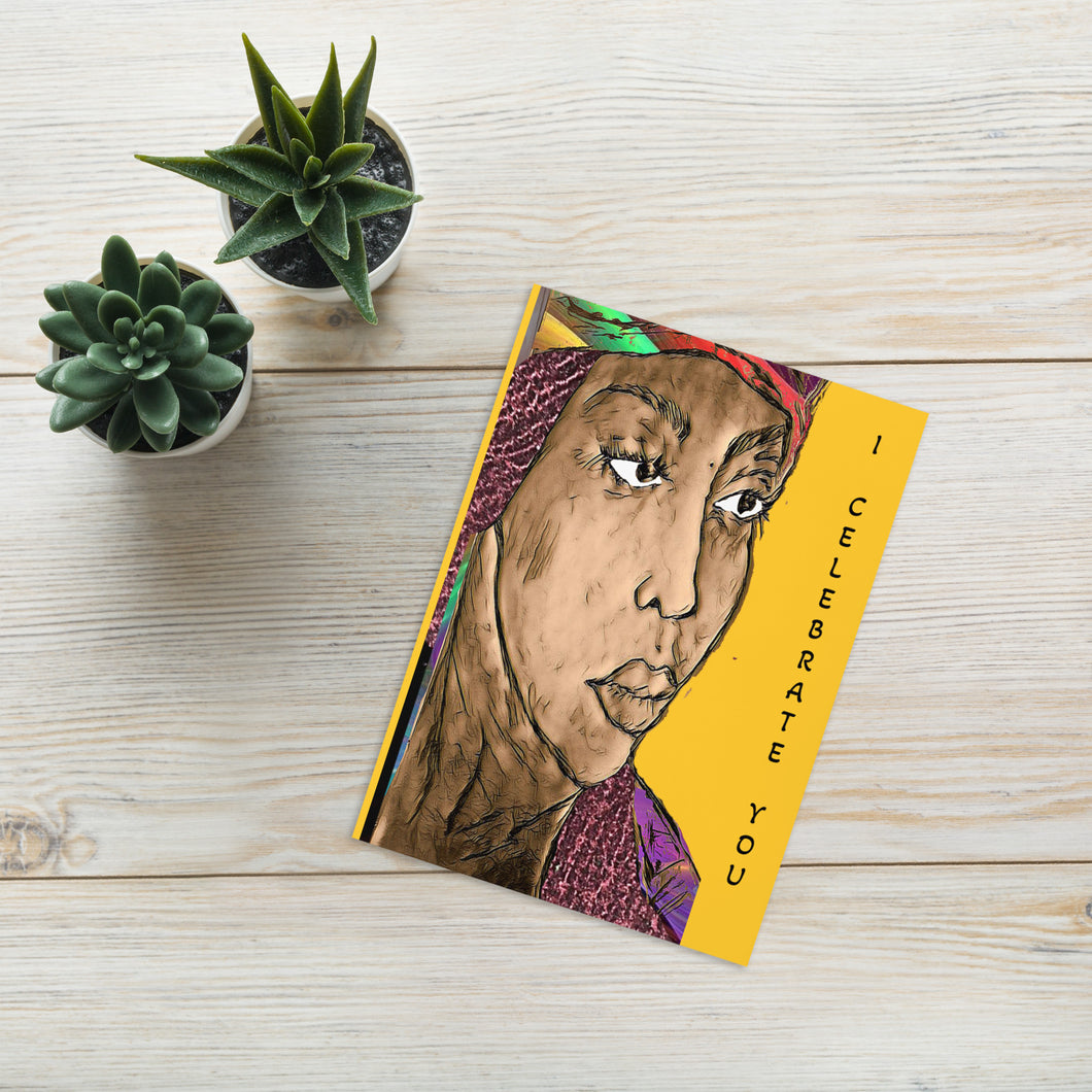 Nicana I Celebrate You,  Greeting card