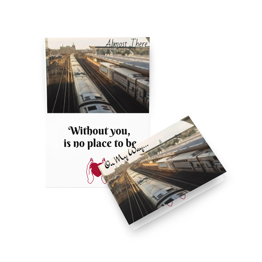 Nicana, On My Way Greeting card