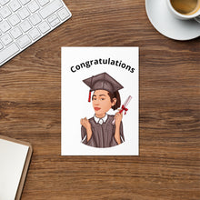 Cargar imagen en el visor de la galería, Nicana Graduation Greeting card
