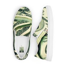 Cargar imagen en el visor de la galería, Time is Money Nicana Men’s slip-on canvas shoes
