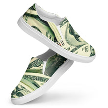 Cargar imagen en el visor de la galería, Time is Money Nicana Men’s slip-on canvas shoes
