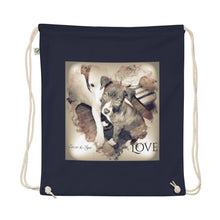 Cargar imagen en el visor de la galería, Love My Dogs Nicana Organic cotton drawstring bag
