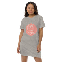 Carica l&#39;immagine nel visualizzatore di Gallery, Beauty Is... Nicana Organic cotton t-shirt dress
