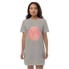 Carica l&#39;immagine nel visualizzatore di Gallery, Beauty Is... Nicana Organic cotton t-shirt dress
