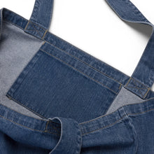 Load image into Gallery viewer, Nicana Signature Organic denim tote bag
