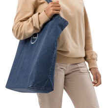 Load image into Gallery viewer, Nicana Signature Organic denim tote bag
