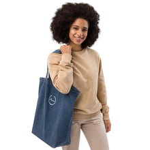 Load image into Gallery viewer, Nicana Signature Organic denim tote bag
