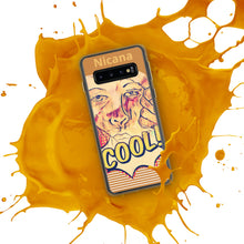 将图片加载到图库查看器，Nicana Peek-a-Boo Orange Samsung Case
