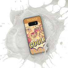 将图片加载到图库查看器，Nicana Peek-a-Boo Orange Samsung Case
