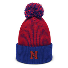 Cargar imagen en el visor de la galería, Nicana Letterman Pom-Pom Beanie
