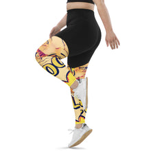 将图片加载到图库查看器，Nicana Cool Comic Sports Leggings
