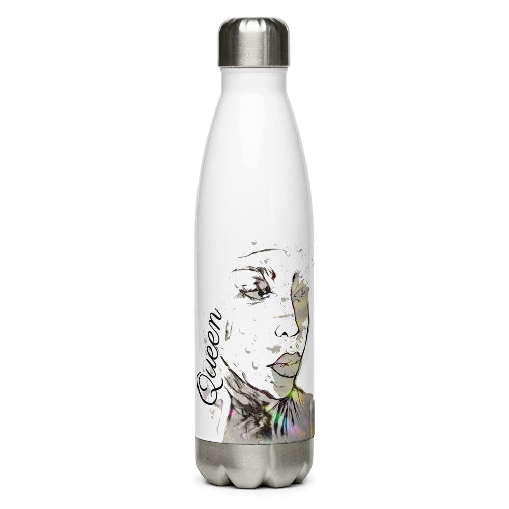 Queen Stainless Steel Water Bottle