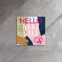 Cargar imagen en el visor de la galería, Nicana Hello Baby Girl Thin canvas
