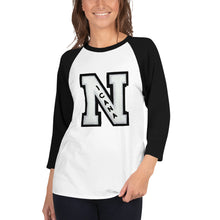 Load image into Gallery viewer, Nicana Letterman 3/4 sleeve raglan shirt
