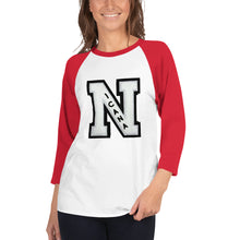 Load image into Gallery viewer, Nicana Letterman 3/4 sleeve raglan shirt
