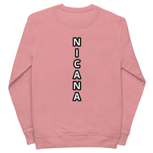 Load image into Gallery viewer, Nicana Letterman Unisex eco sweatshirt
