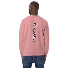 Load image into Gallery viewer, Nicana Letterman Unisex eco sweatshirt
