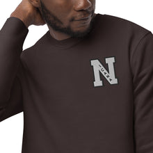 Load image into Gallery viewer, Nicana Letterman Unisex eco sweatshirt
