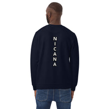 Load image into Gallery viewer, Nicana Letterman Unisex eco sweatshirt
