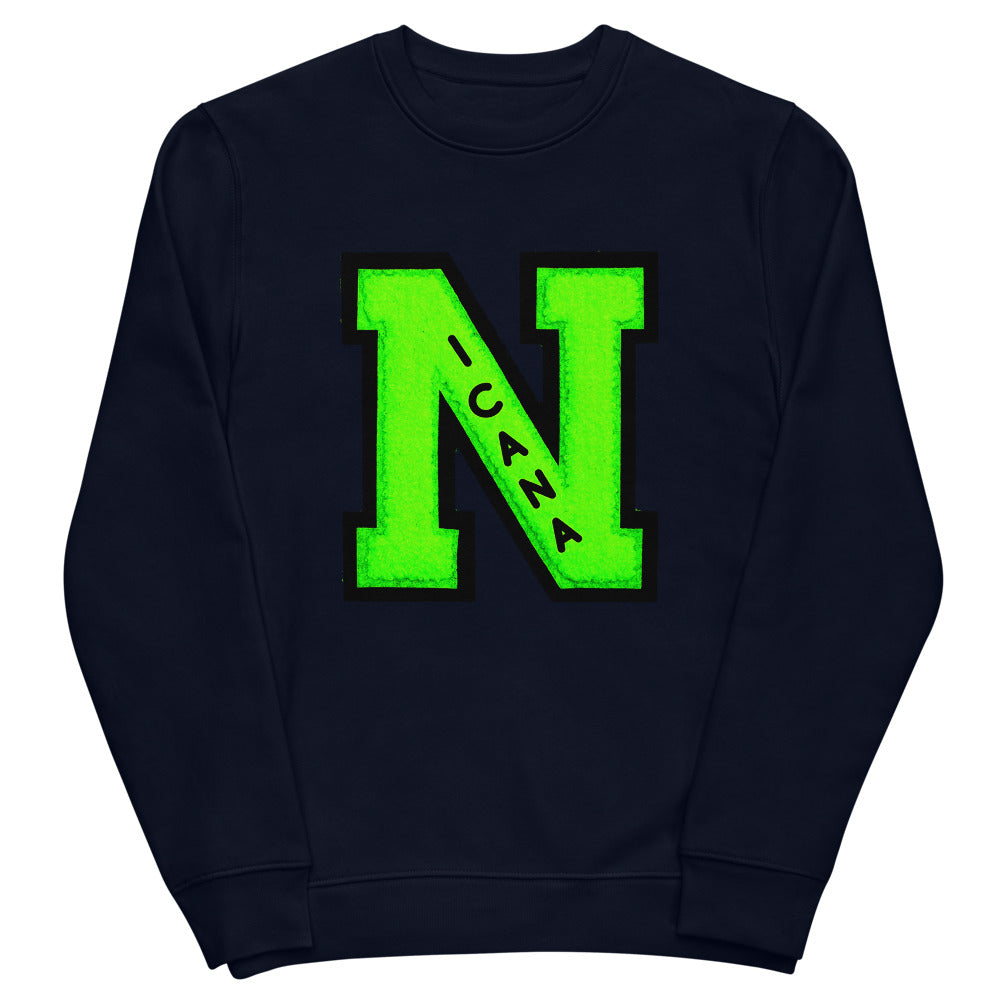 Nicana Letterman Unisex Eco Sweatshirt