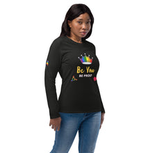 Load image into Gallery viewer, Nicana ..Be you.  BE proud.  Unisex fashion long sleeve shirt
