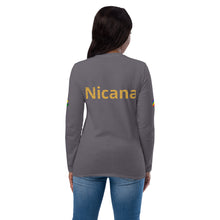 Carica l&#39;immagine nel visualizzatore di Gallery, Nicana ..Be you.  BE proud.  Unisex fashion long sleeve shirt
