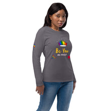 Cargar imagen en el visor de la galería, Nicana ..Be you.  BE proud.  Unisex fashion long sleeve shirt
