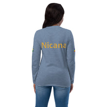 Cargar imagen en el visor de la galería, Nicana ..Be you.  BE proud.  Unisex fashion long sleeve shirt
