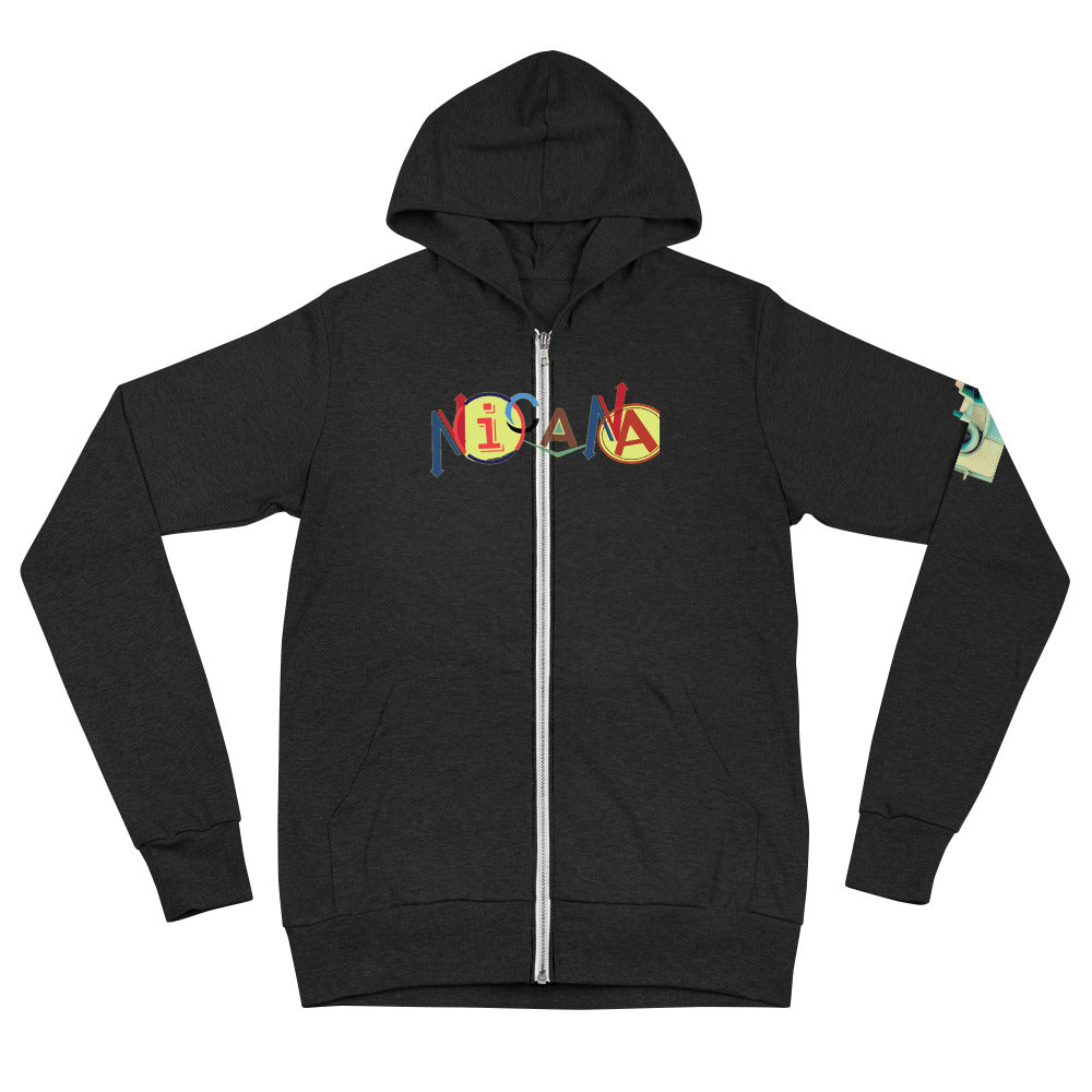 Nicana Colores Unisex zip hoodie