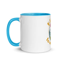 Load image into Gallery viewer, Be Kind to Our Planet Mug with Color Inside
