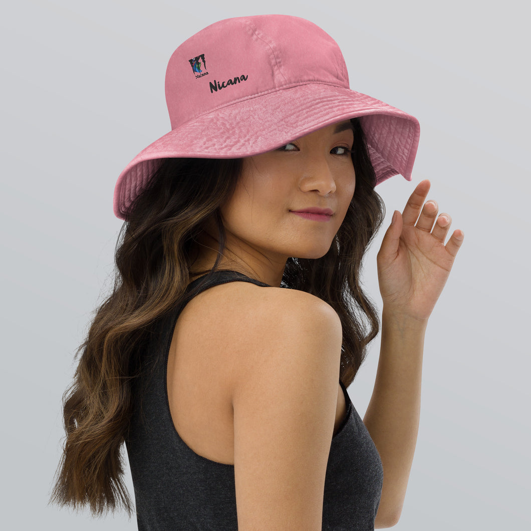 Nicana Nicana Wide brim bucket hat