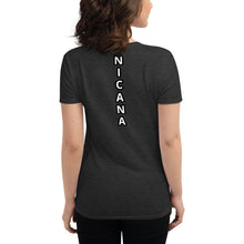Cargar imagen en el visor de la galería, Nicana Letterman Women&#39;s short sleeve t-shirt

