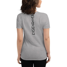 Cargar imagen en el visor de la galería, Nicana Letterman Women&#39;s short sleeve t-shirt
