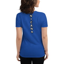 Cargar imagen en el visor de la galería, Nicana Letterman Women&#39;s short sleeve t-shirt
