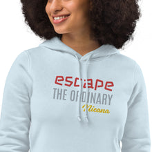 Carica l&#39;immagine nel visualizzatore di Gallery, Nicana  Escape Women&#39;s eco fitted hoodie
