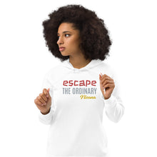 Cargar imagen en el visor de la galería, Nicana  Escape Women&#39;s eco fitted hoodie
