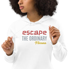 Cargar imagen en el visor de la galería, Nicana  Escape Women&#39;s eco fitted hoodie
