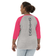 Load image into Gallery viewer, Nicana Letterman Youth baseball shirt
