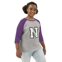 Load image into Gallery viewer, Nicana Letterman Youth baseball shirt
